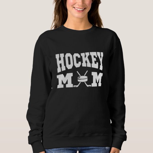 Hockey Mam Gift Ideum Moederdag Cadeau Trui (Voorkant)