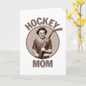 Hockey Mam groet en notarissen Kaart (Gele Bloem)