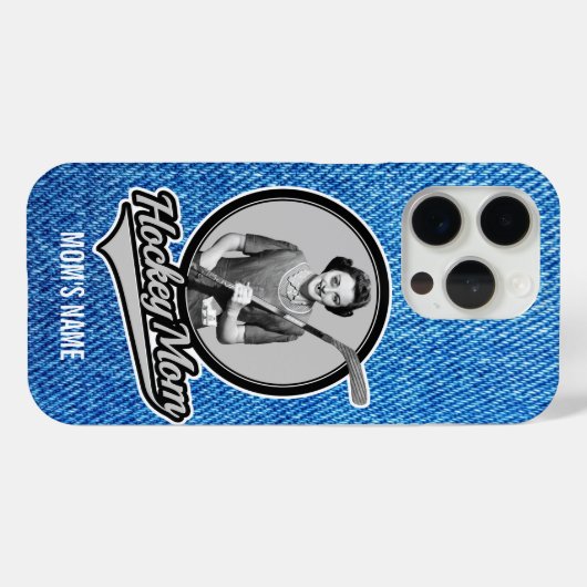 Hockey Mam iPhone case (Achterkant (horizontaal))