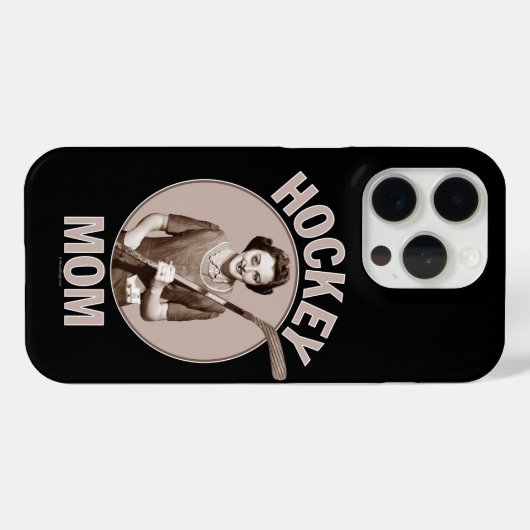 Hockey Mam iPhone case (Achterkant (horizontaal))