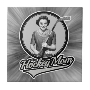 Hockey Mam Keramische Tile Tegeltje