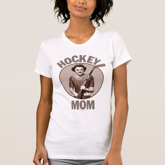 Hockey mam licht shirt (Voorkant)