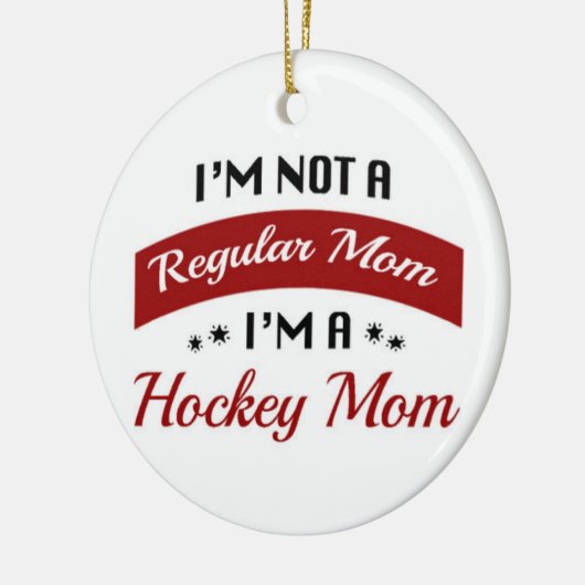 Hockey Mam Ornament (Links)