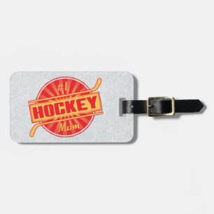 Hockey Mam Red en Oranje bagage Bagagelabel