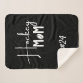 Hockey mam roink versnelling deken calligrafie zwa (Voorkant (horizontaal))