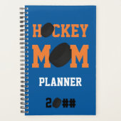 Hockey Mam Sports Ice Hockey Puck Planner (Voorkant)