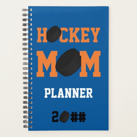Hockey Mam Sports Ice Hockey Puck Planner (Voorkant)