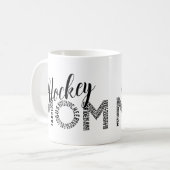 Hockey Mam Word Art Koffiemok (Voorkant links)