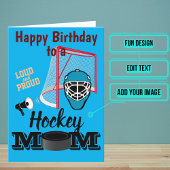 Hockey mama Birthday Kaart