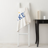 Hockey mama Blanket Moeder Pucker Custom Number Sherpa Deken (In situ)