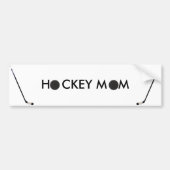 hockey mama bumper sticker (Voorkant)