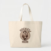 Hockey mama canvas tas (Voorkant)