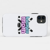 Hockey mama Case-Mate iPhone case (Achterkant (horizontaal))