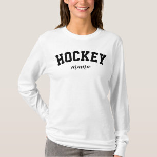 Hockey Mama Cute Sports Ma University College T-shirt