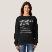 Hockey mama Definition Trui (Voorkant volledig)