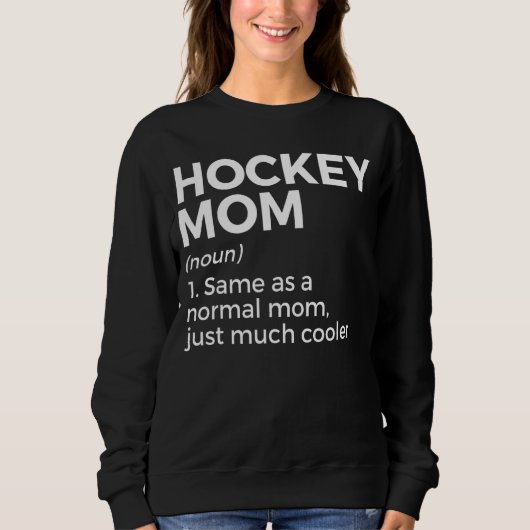 Hockey mama Definition Trui (Voorkant)