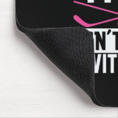 Hockey mama "Dont Puck with Me" Muismat (Hoek)