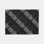 Hockey mama Extraordinaire Fleece Deken (Voorkant (Horizontaal))