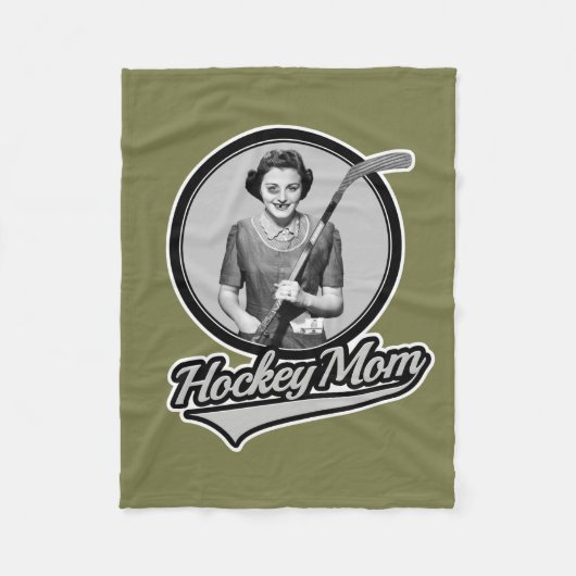 Hockey mama fleece deken (Voorkant)