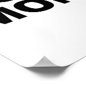 Hockey mama Funny Poster (Hoek)