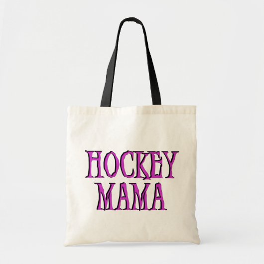 Hockey Mama Hot Pink T-shirts en cadeautjes Tote Bag (Voorkant)