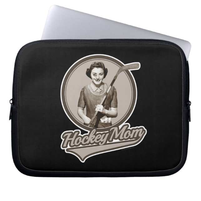 Hockey mama laptop sleeve (Voorkant)