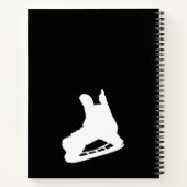 Hockey mama life notebook herhaalt zwart notitieboek (Achterkant)