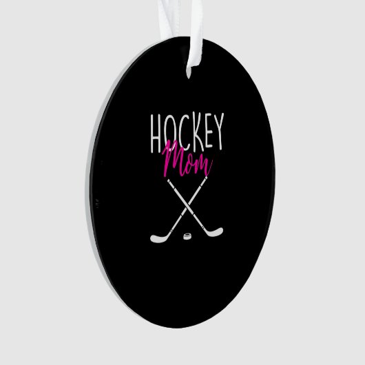 Hockey mama ornament (voorkant)