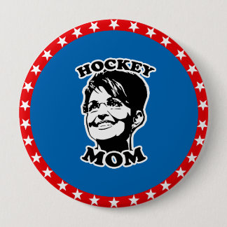 Hockey mama ronde button 4,0 cm