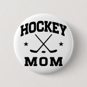 Hockey mama ronde button 5,7 cm (Voorkant)
