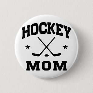 Hockey mama ronde button 5,7 cm