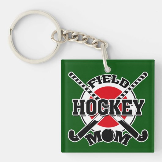 Hockey mama sleutelhanger (Voorkant)