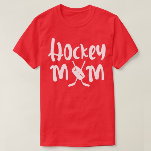 Hockey mama t-shirt (Design voorkant)
