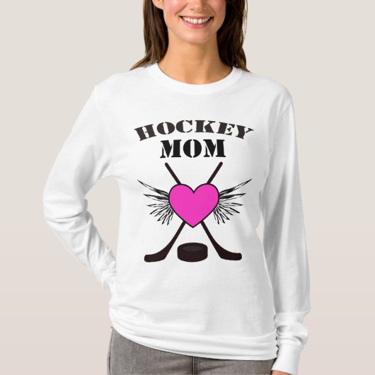 Hockey mama t-shirt (Voorkant)