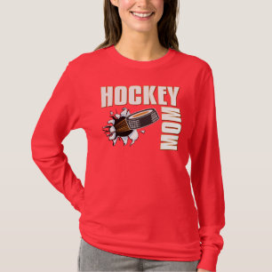 Hockey mama t-shirt
