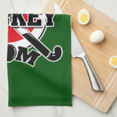 Hockey mama theedoek (Quarter Fold)