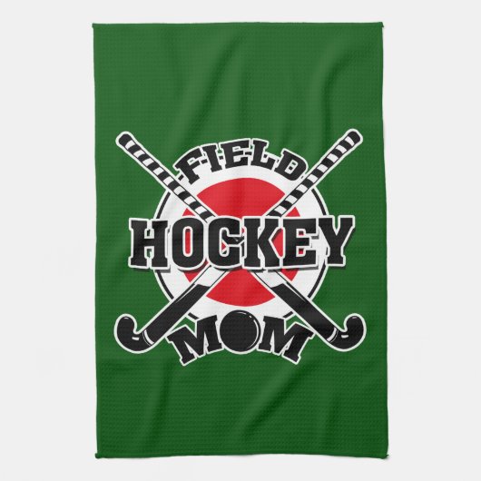 Hockey mama theedoek (Verticaal)