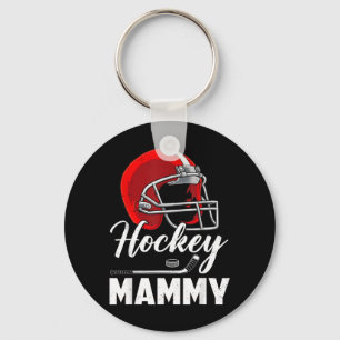 Hockey Mammy Hockey Speler Familie Matching Sleutelhanger
