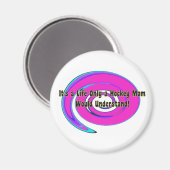 Hockey Mam's Life Magnet (Voorkant / Achterkant)