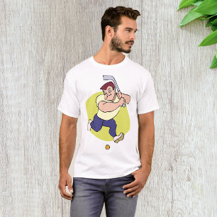 Hockey Man Mannen T-Shirt
