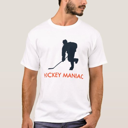 HOCKEY MANIAC T-SHIRT (Voorkant)