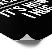 Hockey Mannen Vrouwen controleren hoe ik het doe Poster (Hoek)