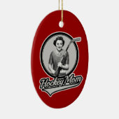 Hockey Mapkeramisch Ornament (Rechts)