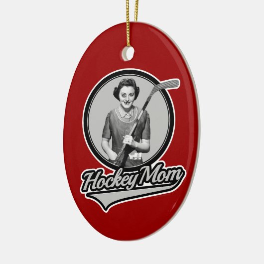 Hockey Mapkeramisch Ornament (Links)