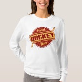 Hockey Mapnaam & Aantal Achteraf T-shirt afdrukken (Voorkant)