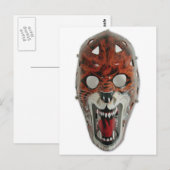 Hockey Mask Briefkaart (Voorkant / Achterkant)