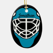 Hockey Mask Ornament (Achterkant)