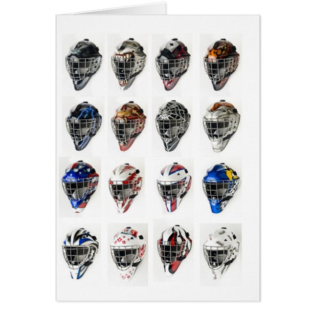 Hockey-maskers (Voorkant)