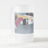 Hockey Matglas Bierpul (Voorkant links)