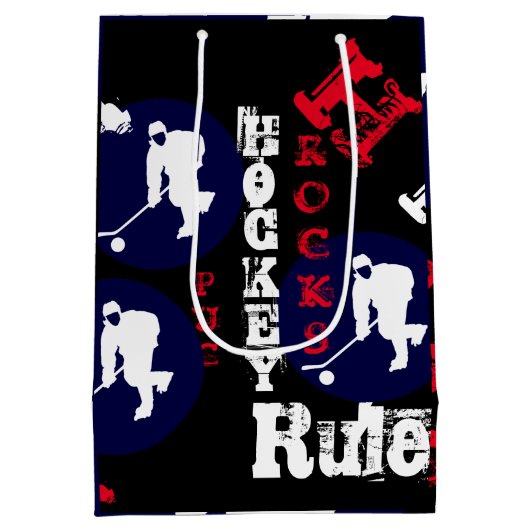 HOCKEY MEDIUM CADEAUZAKJE (Achterkant)